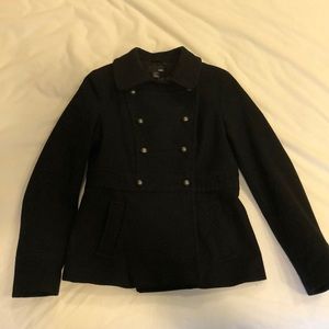 H&M military style pea coat